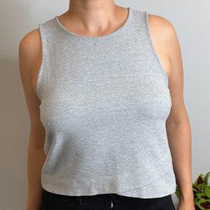 Banana Republic Sleeveless Crossover Crop Top -S-